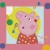 Happy Days Peppa Pig Standing Card 