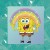 Rainbow SpongeBob Squarepants Standing Card 