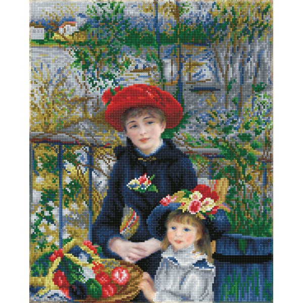 Two Sisters on the Terrace (apres Renoir)
