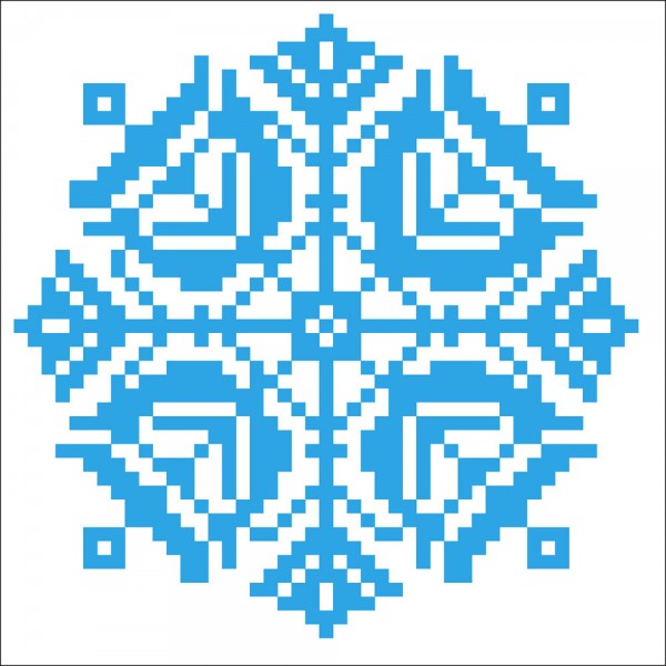 Snowflake Mini Pillow