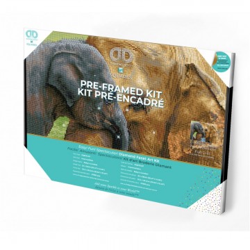 Baby's Comfort με κορνίζα  (Tετράγωνα Diamonds)