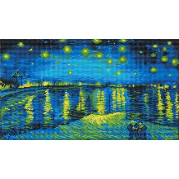 Starry Night Over the Rhone (après Van Gogh)