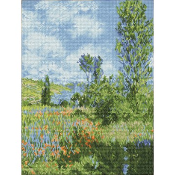 View of Vetheuil (après Claude Monet)