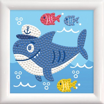 Shark Ahoy! με κορνίζα Shark Ahoy! με κορνίζα