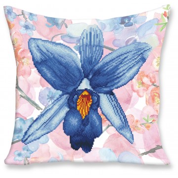 Diamond Dotz Pillow Kit Sparkle Garden Blue