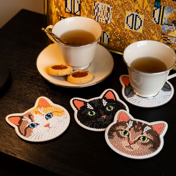 Cats Diamond Dotz Σουβέρ