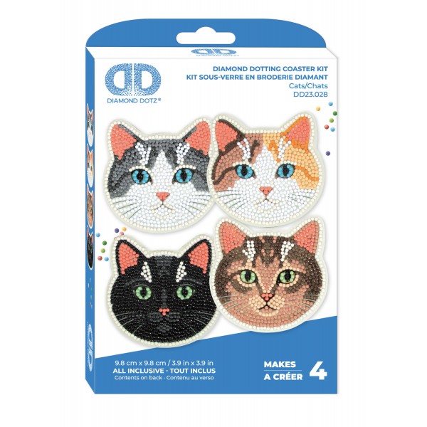 Cats Diamond Dotz Σουβέρ
