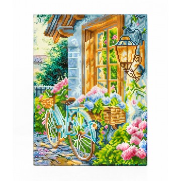 French County Blooms με τελάρο!