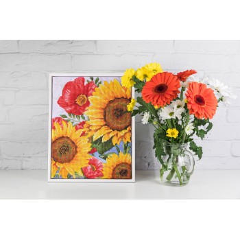 Poppies & Sunflowers