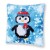 Christmas Penguin Mini Pillow