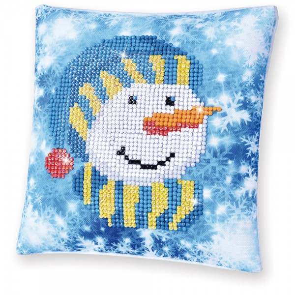 Snowman Cap Mini Pillow