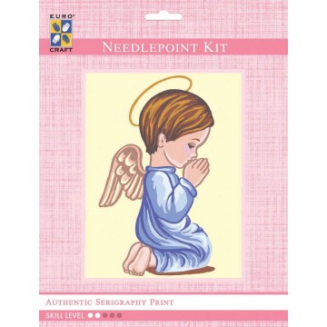 Angel Boy Praying Silhouette